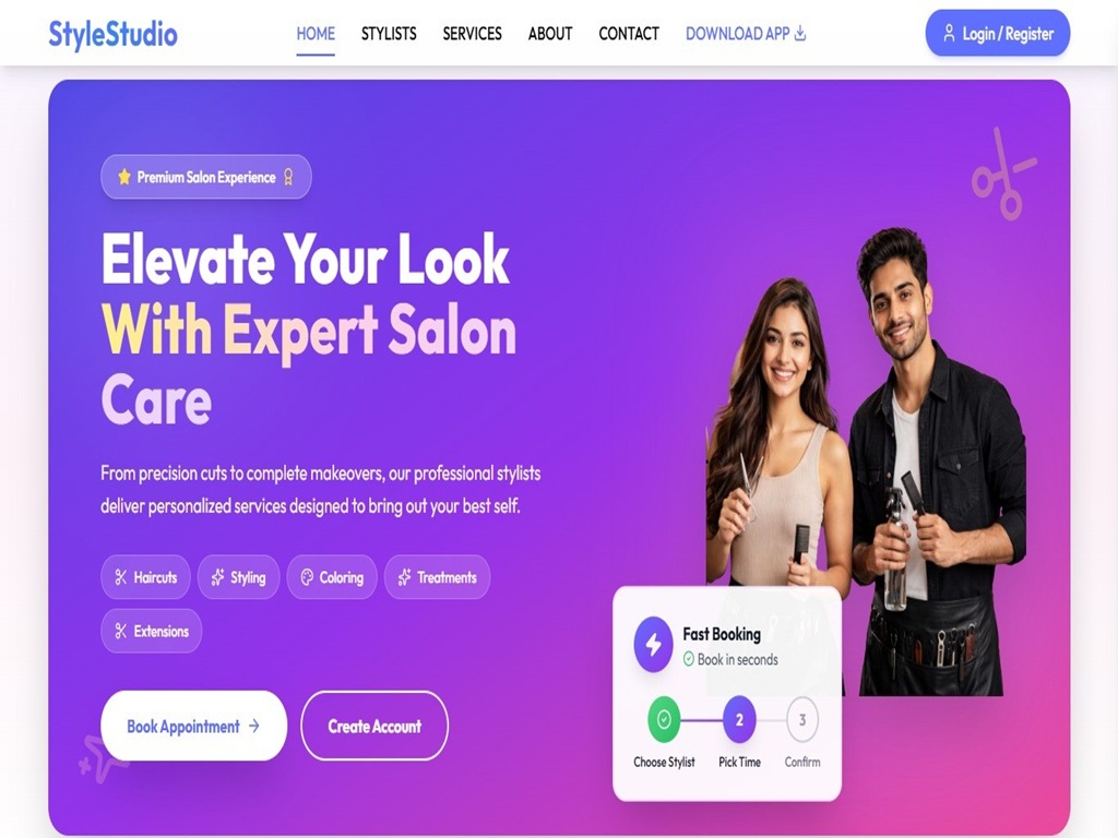 Salon Booking Software